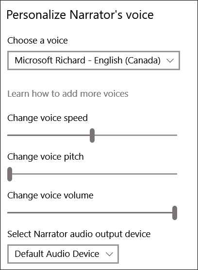 Computer Narration How to Use Windows Narrator
