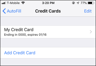 How to Autofill Your Credit Card Number (Securely)