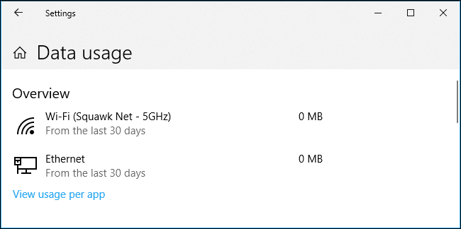 Used All Data How to Reset or Clear Data Usage in Windows 10
