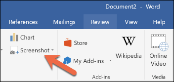 Program Word Images How to Use Microsoft Word's Built-In Screenshot Tool