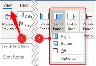 How to Customize the Reading Pane in Outlook