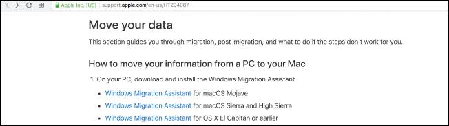 How to Transfer Data from Your Old PC to Your New Mac