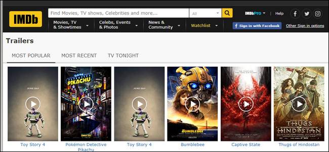 The Best Websites for Viewing Movie Trailers