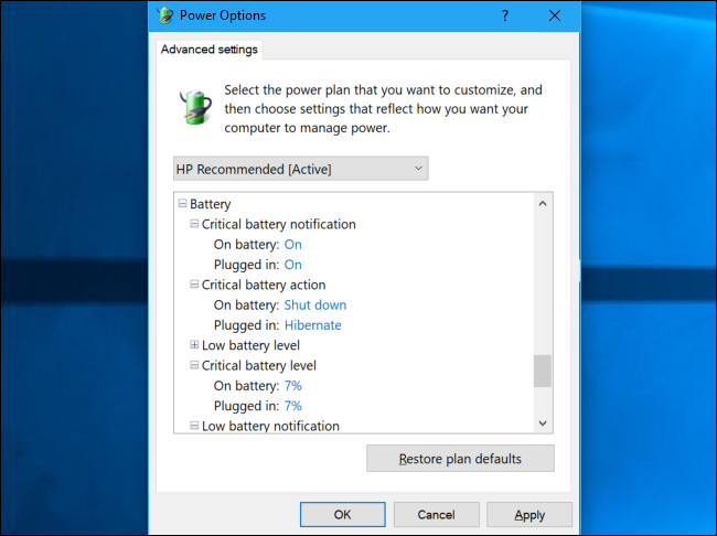HTG Explains: What Are All Those Advanced Power Settings in Windows?