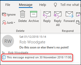 How to Add an Expiration Date to Emails in Outlook (and What They're For)