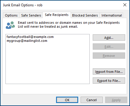 How to Customize Junk Email and Safe Senders in Outlook