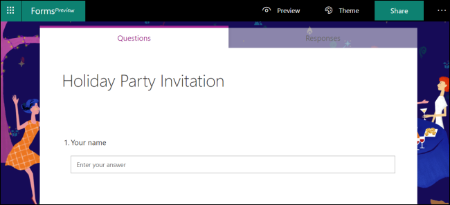 How to Create a Questionnaire in Microsoft Forms