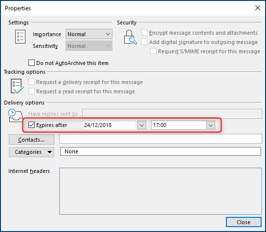 How to Add an Expiration Date to Emails in Outlook (and What They're For)
