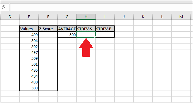 How to Calculate a Z-Score Using Microsoft Excel