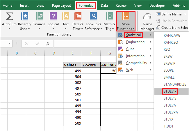 How to Calculate a Z-Score Using Microsoft Excel How to Calculate a Z-Score Using Microsoft Excel