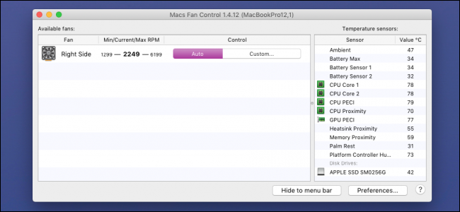 How to Manually Control Your Mac's Fans