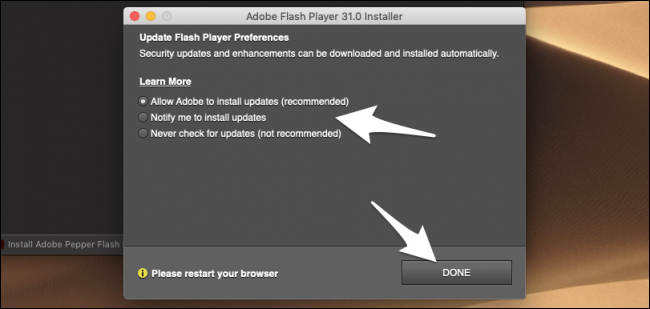 Flash Update Screen How to Install and Update Flash on Your Mac