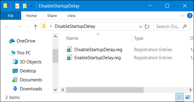 How to Disable the Windows 10 Startup Delay