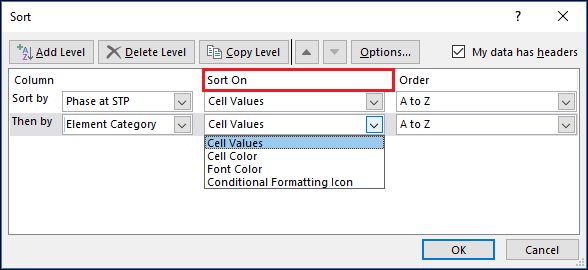 Ms Excel Sort How to Sort Values in Microsoft Excel