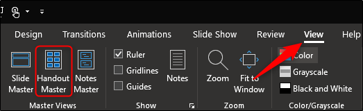 Handouts In Powerpoint How to Customize a PowerPoint Handout Layout