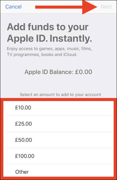 How to Add Funds to an Apple ID on an iPhone or iPad
