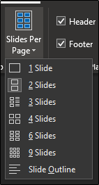 How to Customize a PowerPoint Handout Layout
