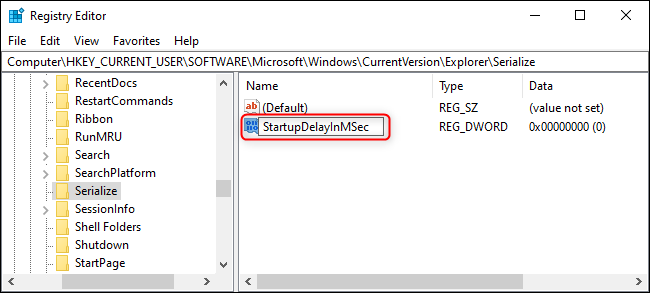 How to Disable the Windows 10 Startup Delay