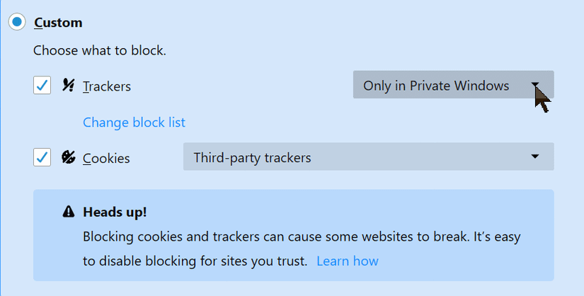 Tracker Blocker Plan How to Block Trackers in Firefox (Without Installing Add-ons)