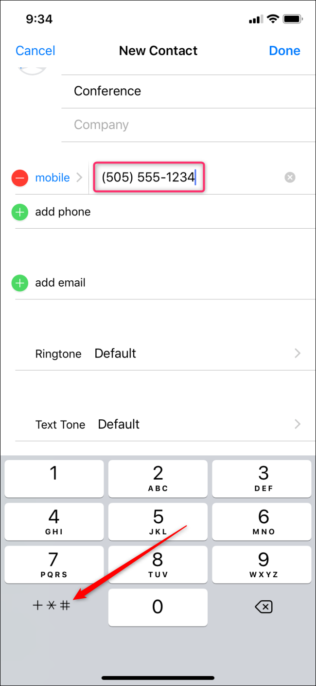 How to Save a Conference Call (and Access Code) as a Contact