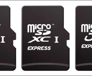 Образцы карт памяти microSD Express