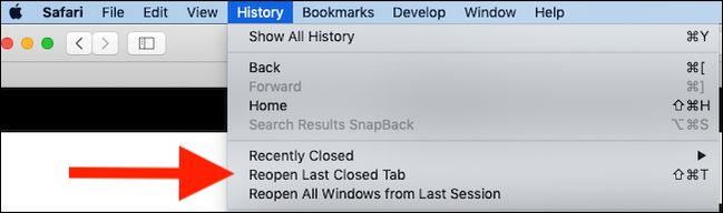 How to Reopen Closed Tabs and Windows in Safari on a Mac