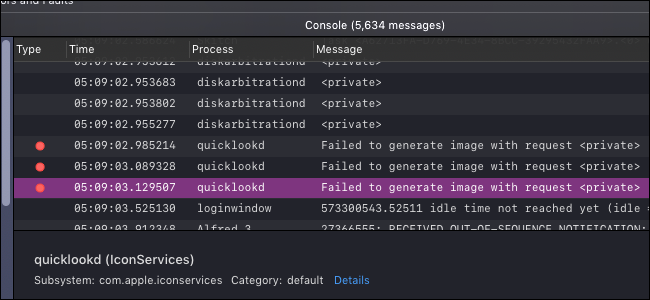 Console Message Database How to Use the Console on macOS to Check Log and Activities