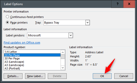 How to Create and Print Labels in Word
