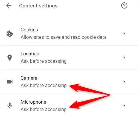 How to Change a Site's Camera and Microphone Permissions in Chrome