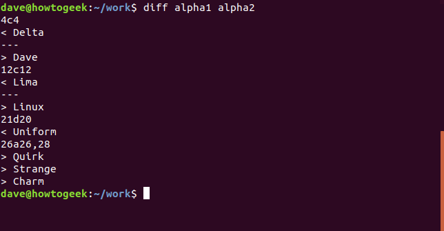 How to Compare Two Text Files in the Linux Terminal