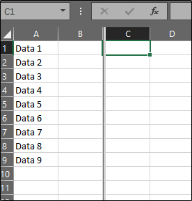 How to Use Excel's Split Screen Function