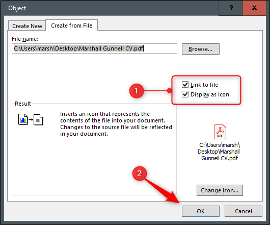 How to Insert a PDF Into Excel