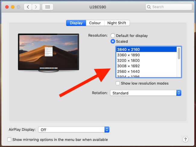 How to Select an Exact Display Resolution on Your Mac