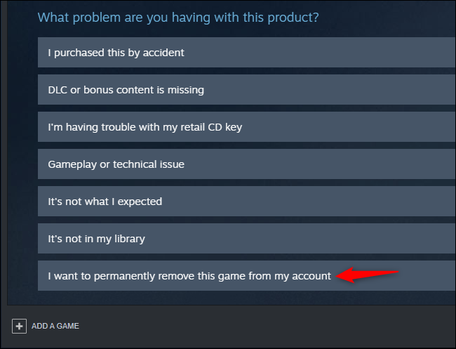 How to Hide or Remove a Game From Your Steam Library