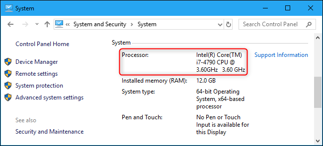 Computer Checkup Cpu How to See What CPU Is In Your PC (and How Fast It Is)