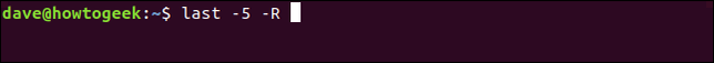 How to Use the last Command on Linux