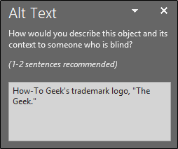 Explaning Alt Text Powerpoint How to Add Alternative Text to an Object in PowerPoint