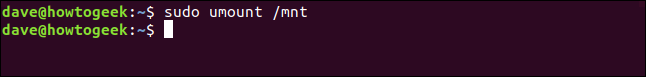 Umount Syntax How to Mount and Unmount Storage Devices from the Linux Terminal