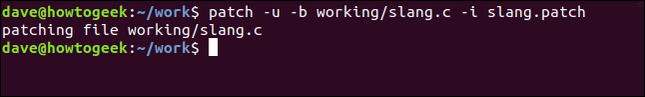 How to Apply a Patch to a File (and Create Patches) in Linux