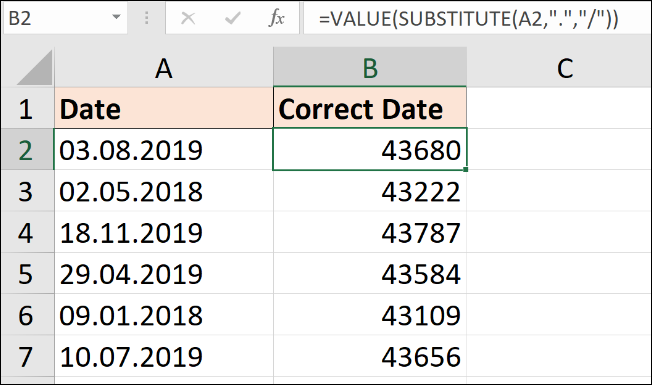How to Convert Text to Date Values in Microsoft Excel
