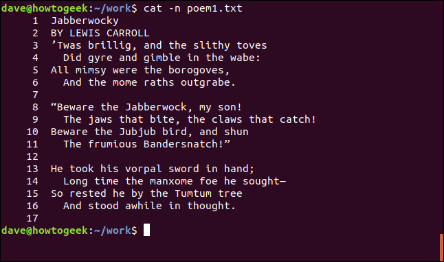 How to Use the Linux cat and tac Commands