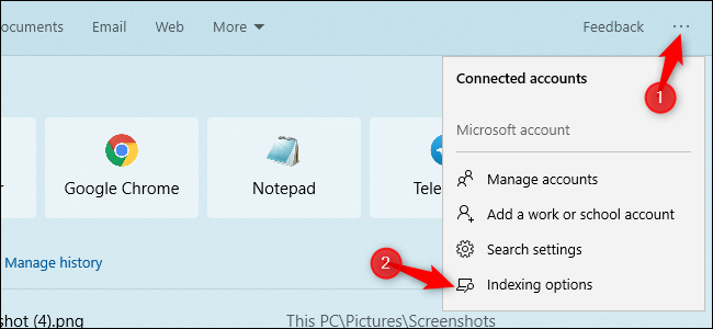 How to Search All Your PC's Files in Windows 10's Start Menu