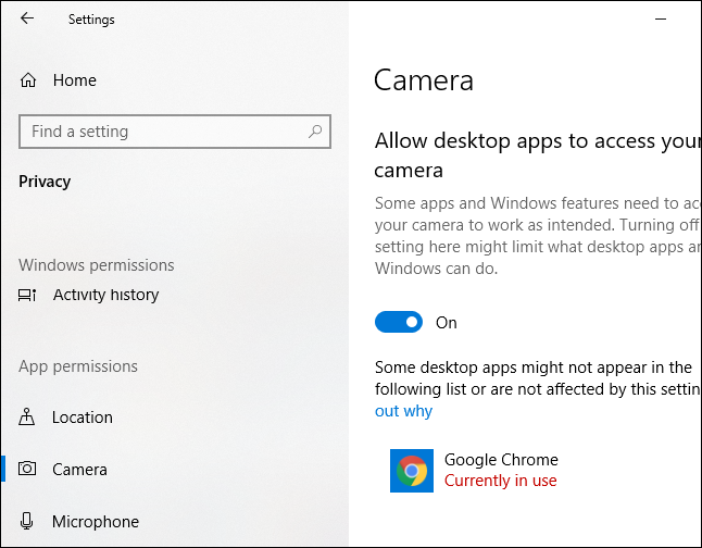 How to See Which Apps Are Using Your Webcam on Windows 10