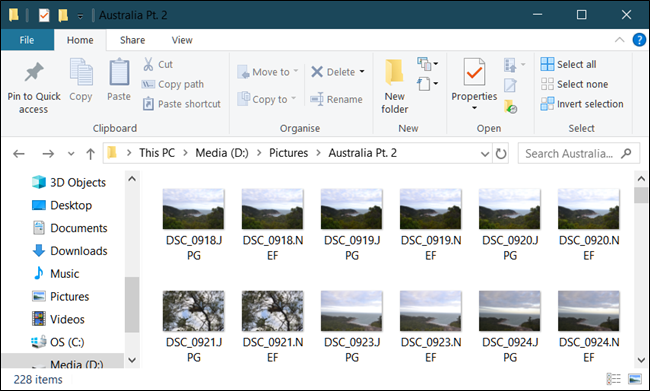 How to Open RAW Image Files on Windows 10