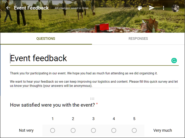 Google Forms Beginning Examples The Beginner's Guide to Google Forms
