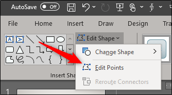 How to Change a Shape Using Edit Points in Microsoft PowerPoint