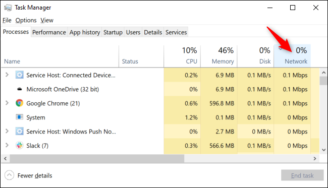 Task Show Network How to See the Applications Using Your Network on Windows 10
