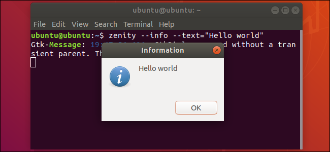 How to Add a GUI to Linux Shell Scripts