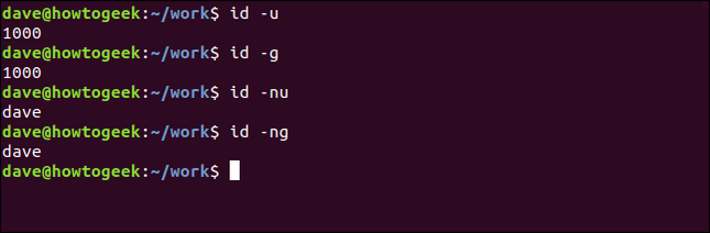 Linux Id Command Output Anonymous How to Use the chown Command on Linux