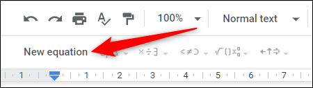 How to Use the Equation Editor in Google Docs